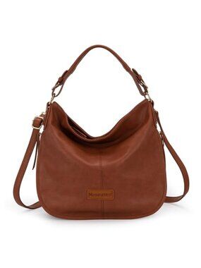 Vegan Leather Hobo Bag for Women Shoulder Purse Crossbody